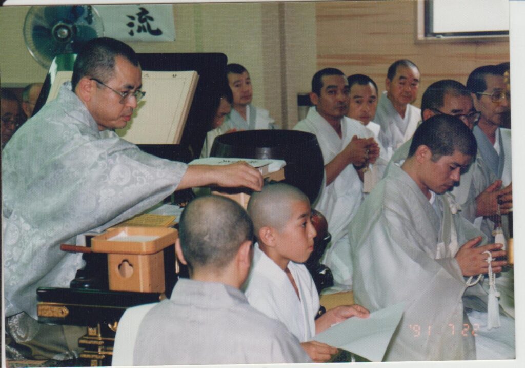 次世代僧侶・得度式