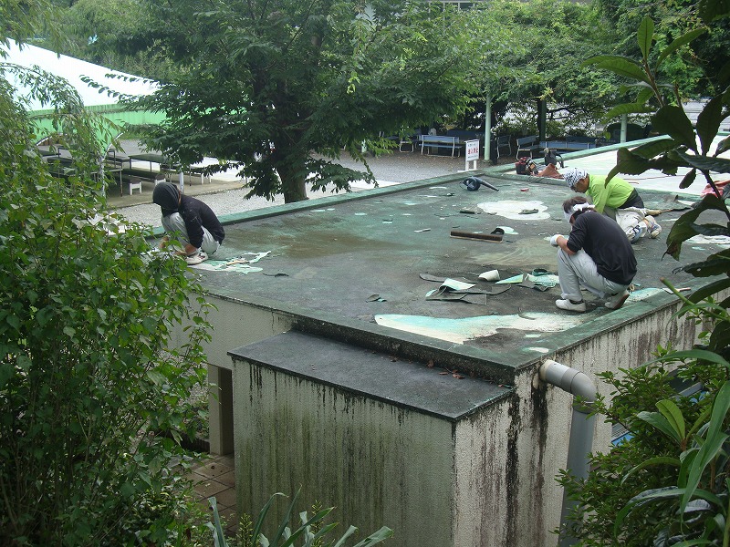屋根の修繕補修